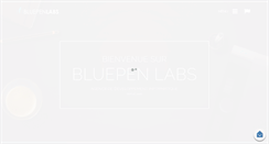 Desktop Screenshot of bluepenlabs.com